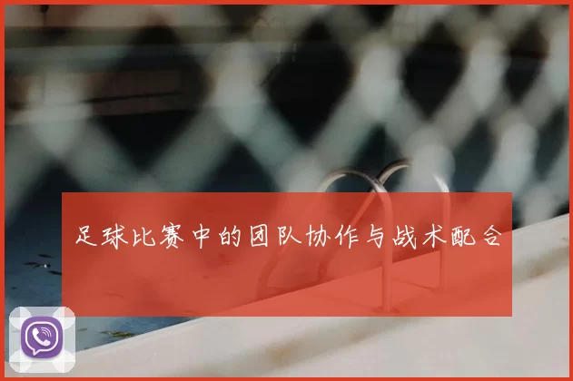 足球比赛中的团队协作与战术配合