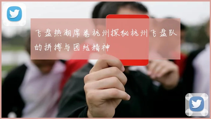飞盘热潮席卷杭州探秘杭州飞盘队的拼搏与团结精神
