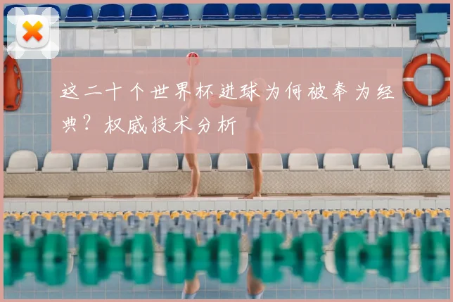 这二十个世界杯进球为何被奉为经典？权威技术分析